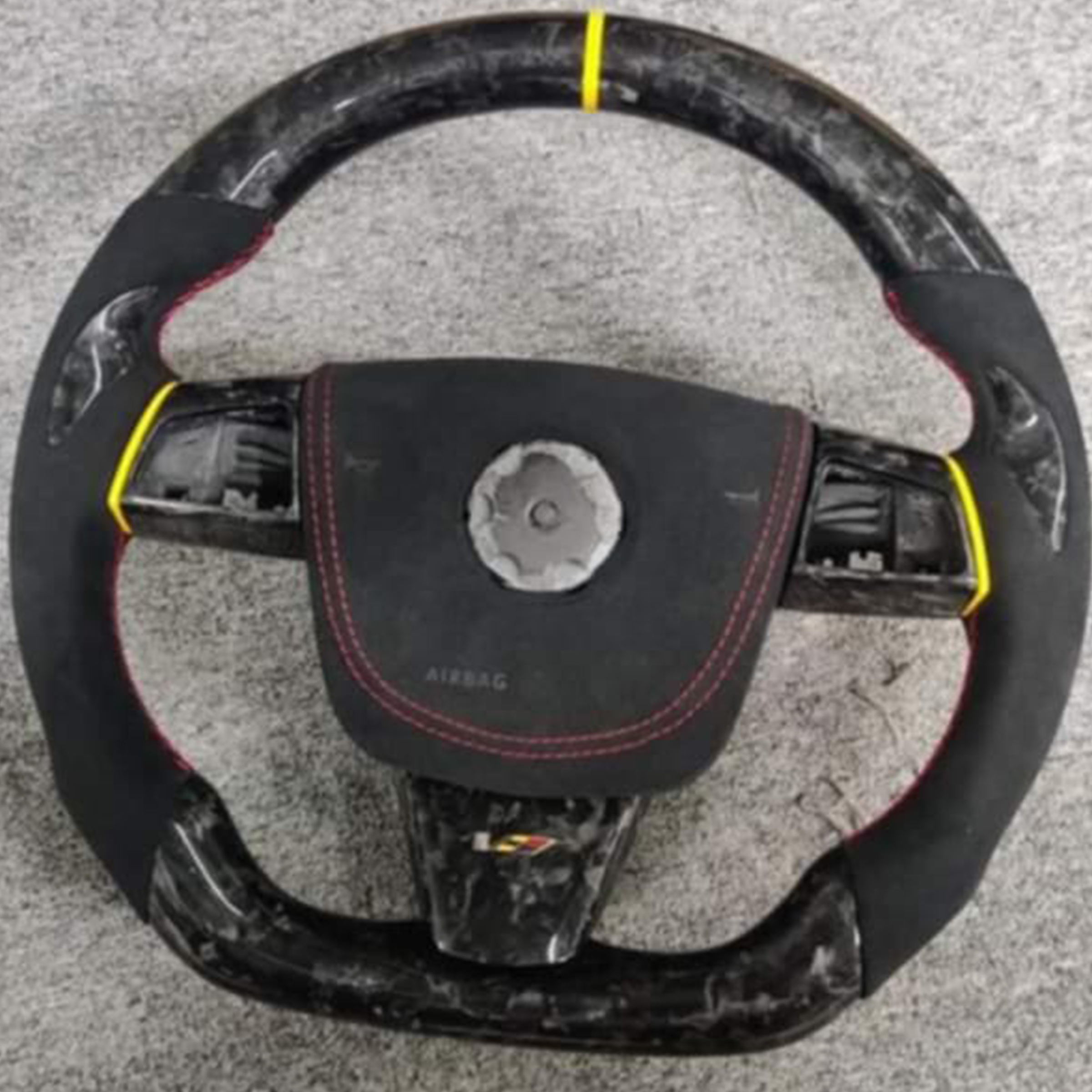 2008 - 2015 CTS, CTS-V "V2" Custom Carbon Fiber Steering Wheel with options