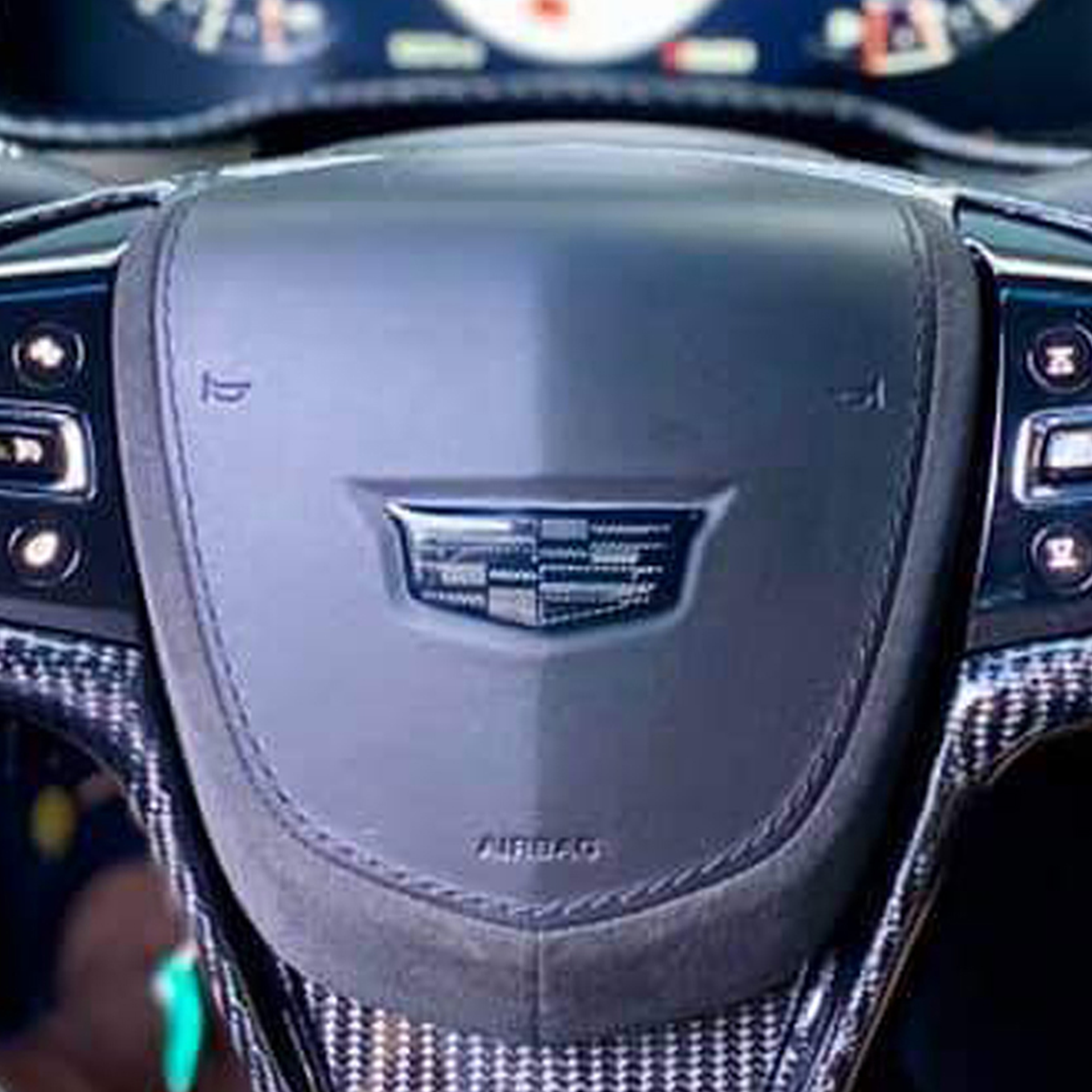 2013 - 2019 ATS & ATS-V Custom Carbon Fiber Steering Wheel with options