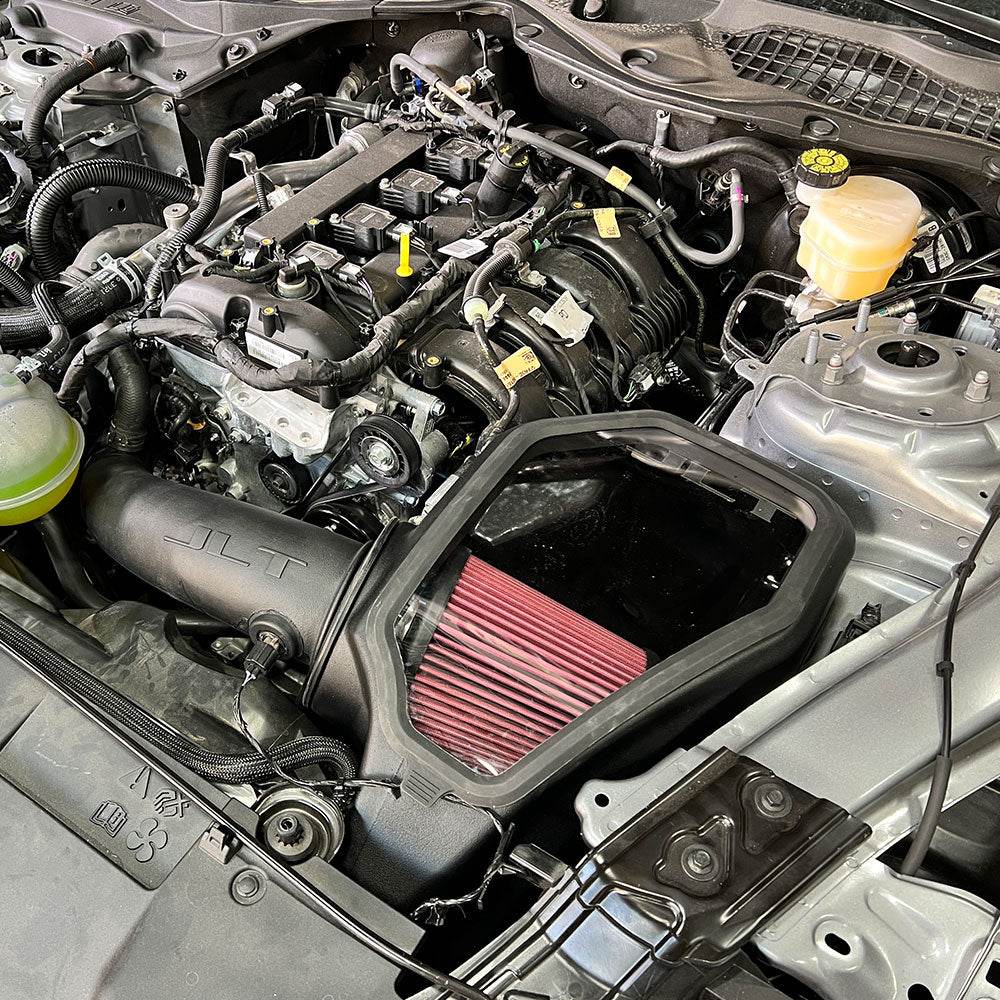 JLT Cold Air Intake with Snap-In Lid for 2015-22 Ford Mustang Ecoboost 2.3L Turbo - NO TUNE REQUIRED