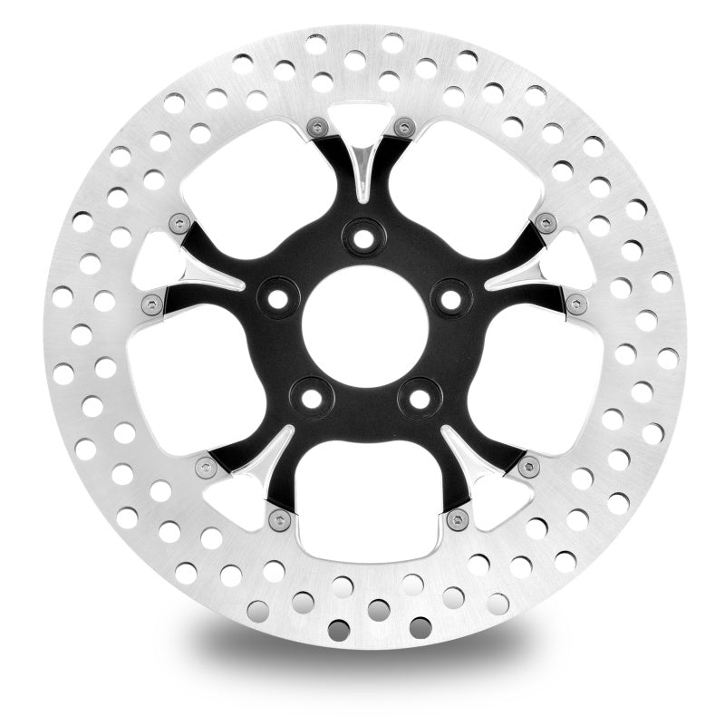 Performance Machine Disc/Carr 11.8 Galaxy Rear Right - Contrast Cut Platinum