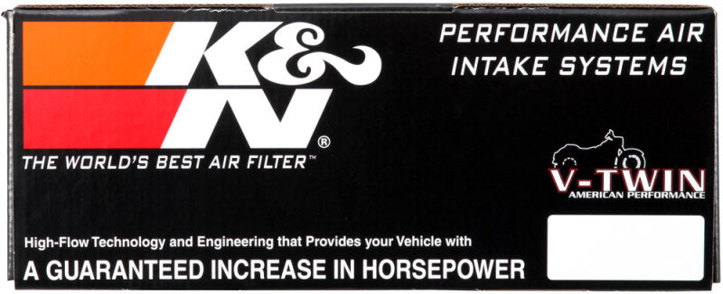 K&N Oval Red 9in Intake System for Harley-Davidson