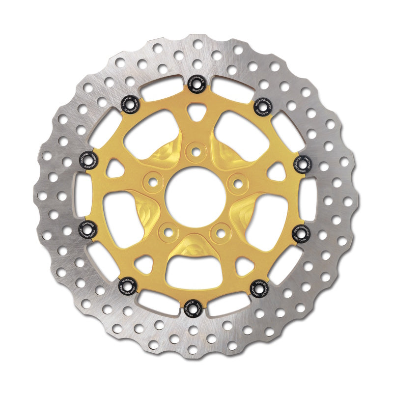 Performance Machine 11.8 X .20 Dominator Front - Gold Ano