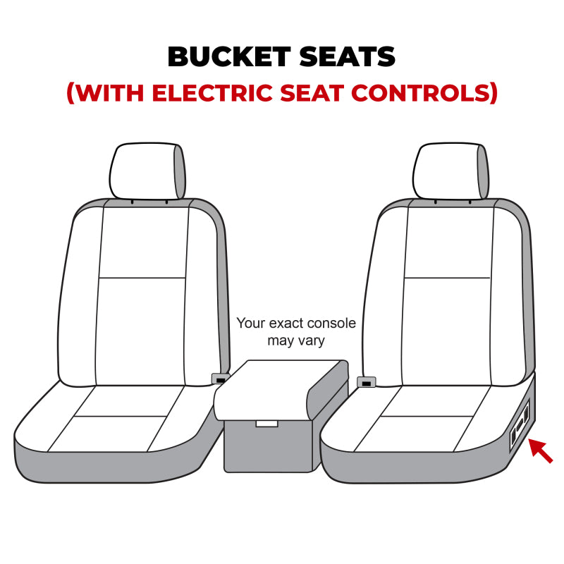 Covercraft 10-23 Toyota 4Runner Polycotton SeatSaver Custom Front Row Seat Covers - Misty Grey