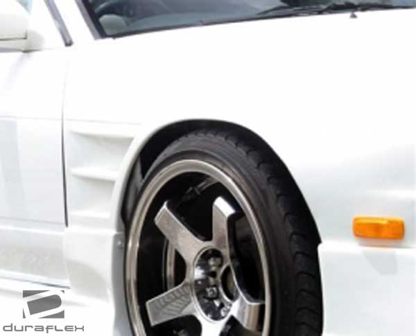 1989-1994 Nissan Silvia S13 Duraflex D-1 Sport Fenders (+30mm)  - 2 Piece
