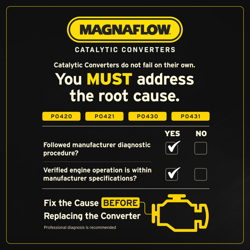 Magnaflow 18-23 Ford Transit Connect Rear EPA Compliant Direct-Fit Converter