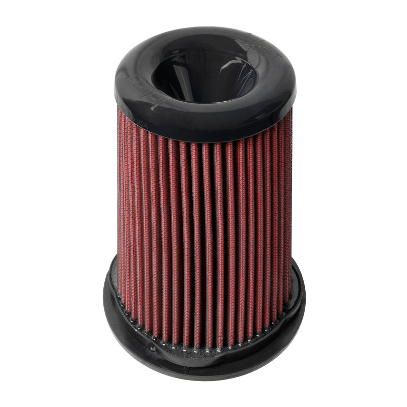 Injen 8-Layer Oiled Cotton Gauze Air Filter w/ Twist Lock - 4in ID / 6in Base / 7.75in H