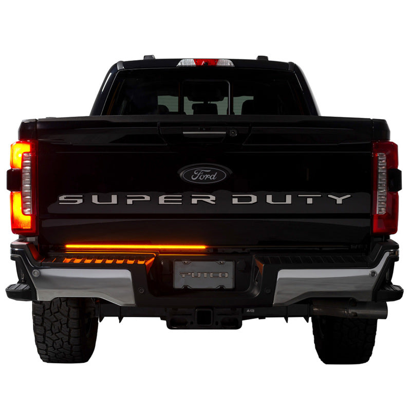 Putco 23-24 Ford SuperDuty F-250 60In Direct Fit Blade Kit Tailgate Bars w/ LED Taillamps