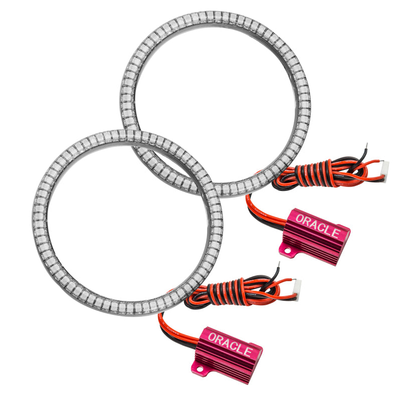Oracle 07-14 Chevrolet Avalanche Surface Mount LED Fog Light Halo Kit - Amber