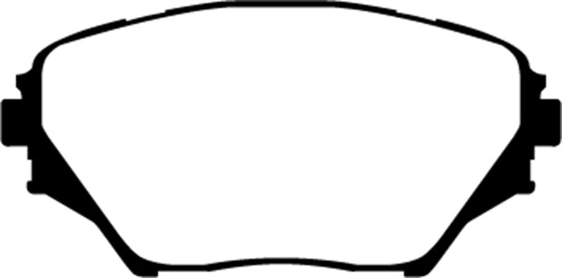 EBC 01-03 Toyota RAV 4 2.0 Greenstuff Front Brake Pads