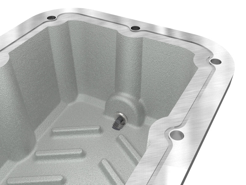 aFe POWER Transmission Pan Jeep Wrangler (JL) 18-25 L4-2.0L- Black