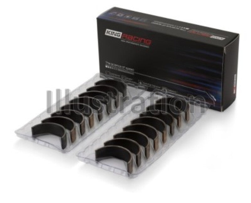 King Engine Bearings Chevrolet SBC 265Ci 283Ci 327Ci (Size STDX) Connecting Rod Bearing Set