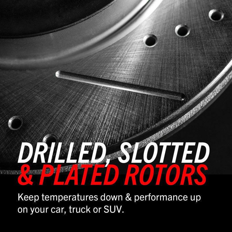 Power Stop 05-07 Ford F-350 Super Duty Front Drilled & Slotted Rotor - Pair