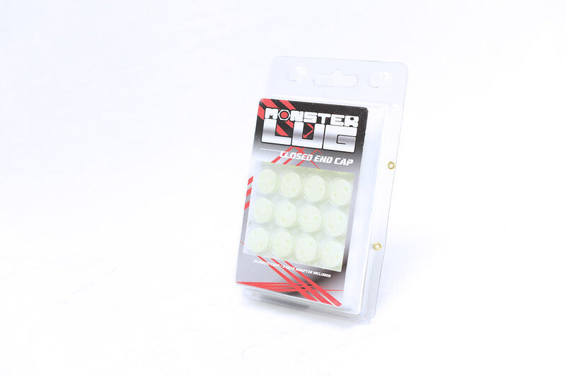Wheel Mate Monster Lug Nut Caps - Green 14x1.50