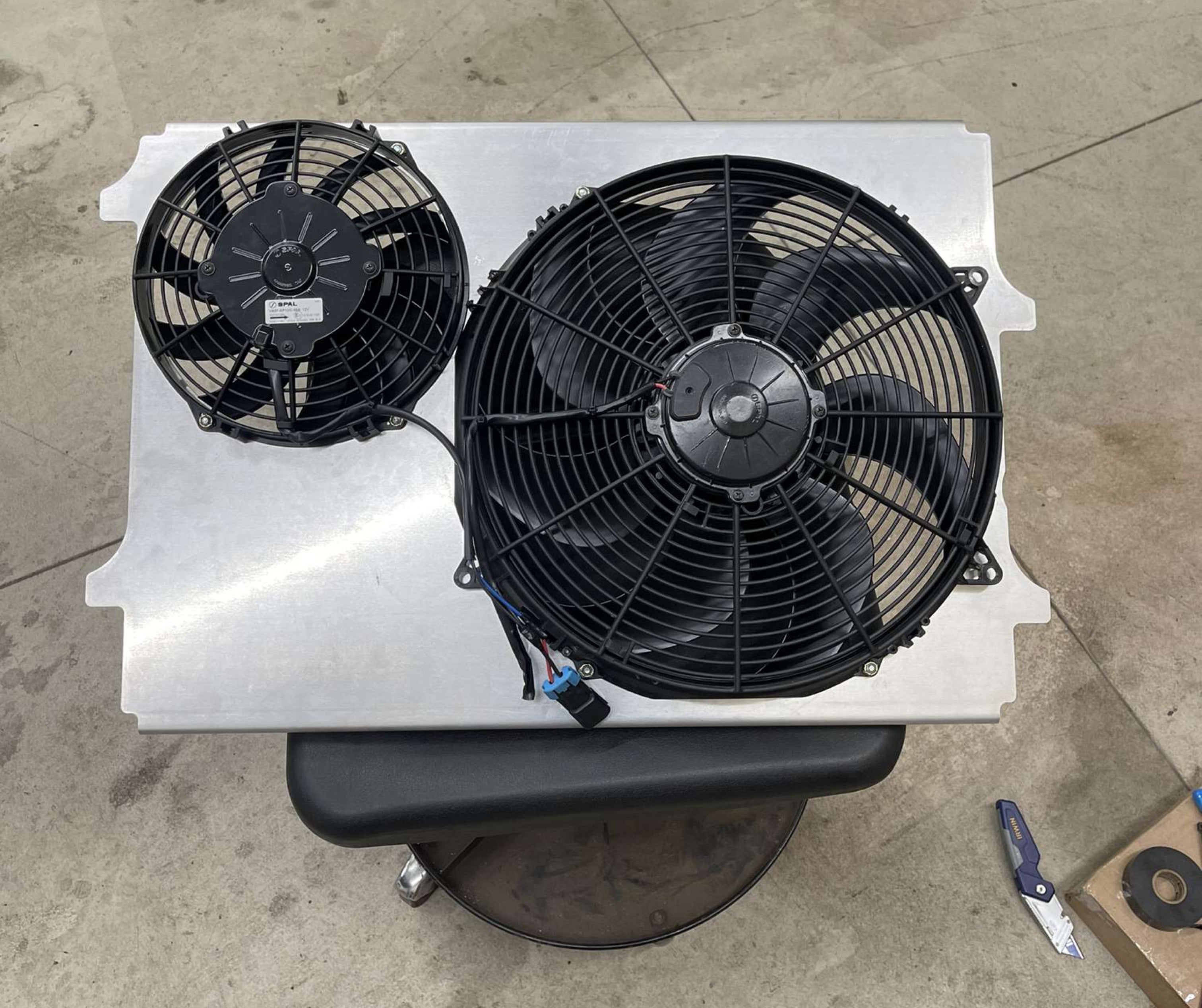 'Procharger' LS F-Body E-fan Shroud