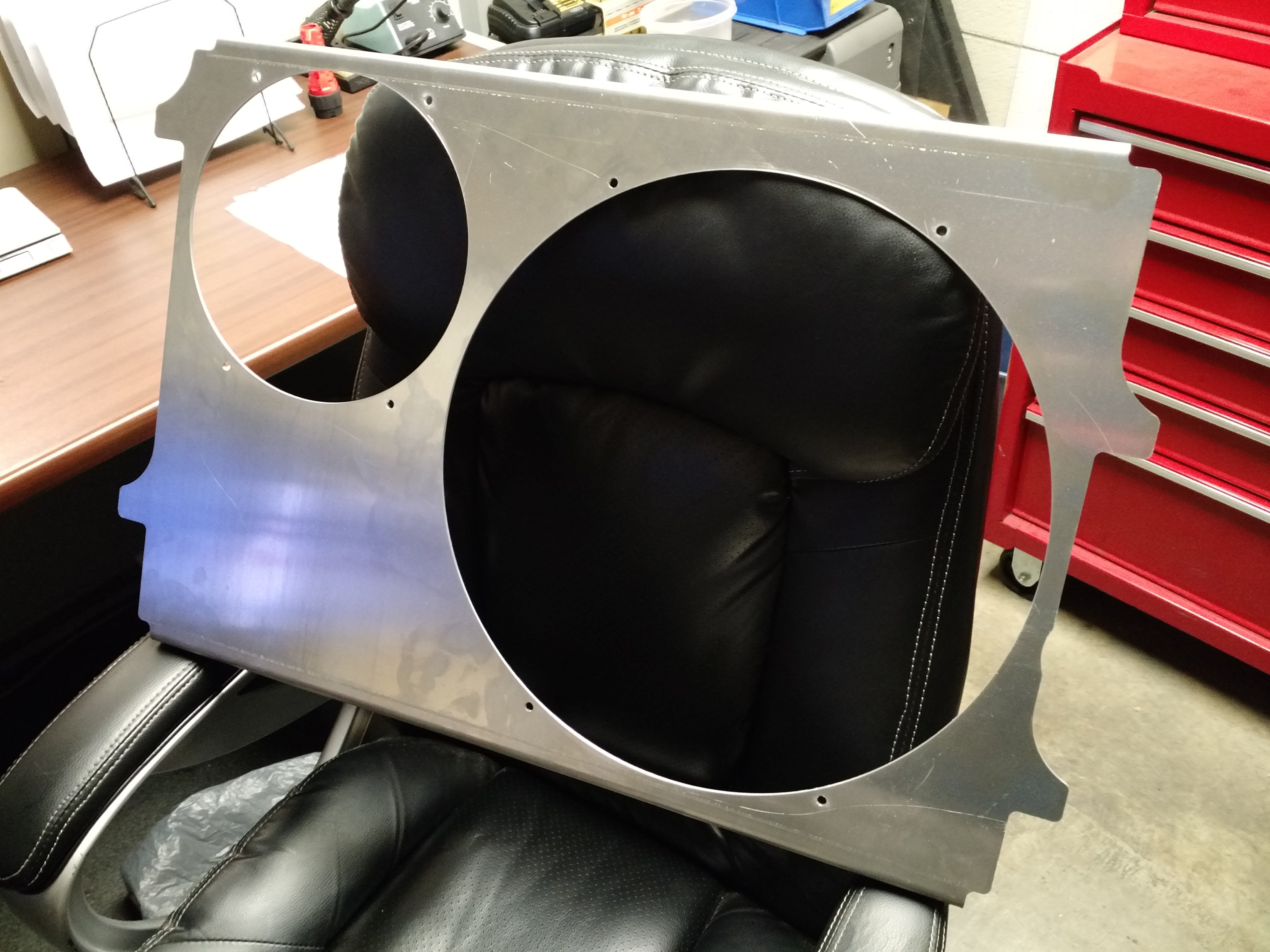 'Procharger' LS F-Body E-fan Shroud