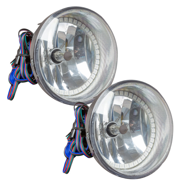 Oracle Lighting 07-13 Toyota Tundra Pre-Assembled LED Halo Fog Lights -Green