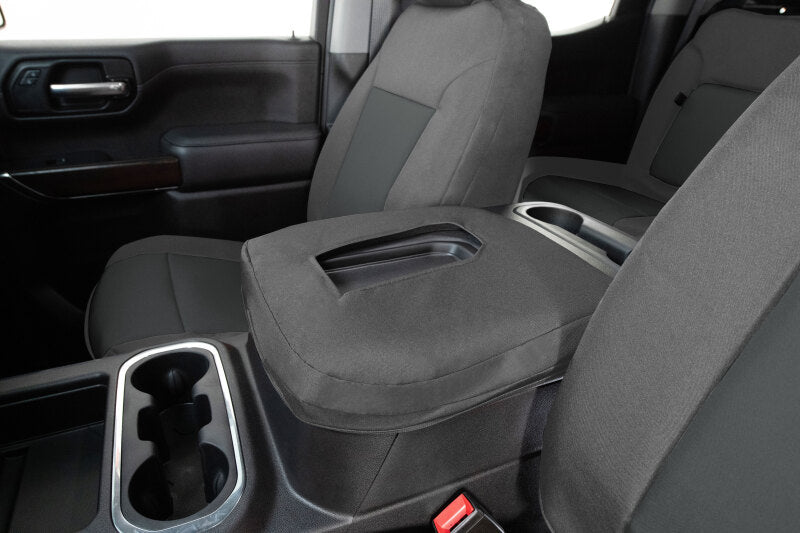 Covercraft 15-24 Nissan Murano Endura PrecisionFit Custom Front Row Seat Covers - Silver/Charcoal