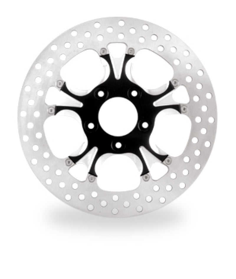 Performance Machine Disc/Carr 11.5 Gatlin Rear - Contrast Cut Platinum
