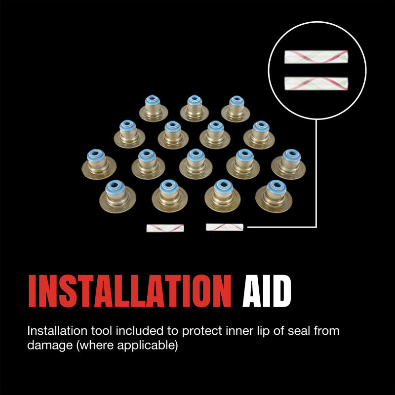 Fel-Pro Ford Fiesta SS 72955 Engine Valve Stem Oil Seal Set