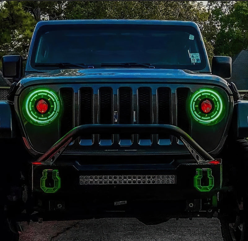 Oracle Oculus Bi-LED Projector Headlights for Jeep JL/Gladiator JT - w/ Simple Controller