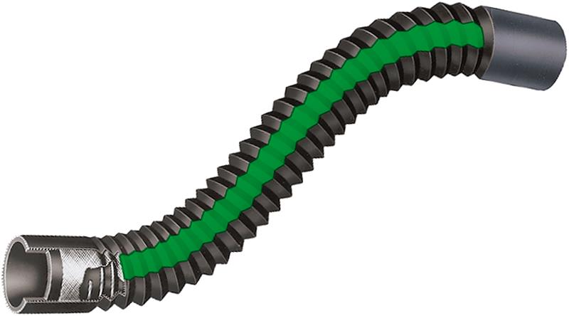 Gates Field Queen 1412 Caterpillar V-8 636 Diesel Lower Pipe To Rad. Flexible HD Coolant Hose