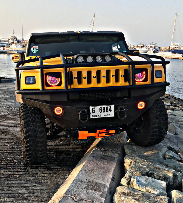 Oracle 03-10 Hummer H2 LED Fog Light Halo Kit - Green