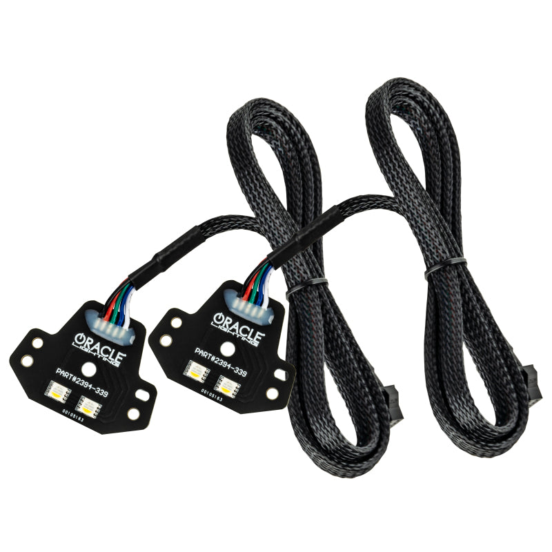 Oracle 15-21 Dodge Charger RGB+W DRL Headlight DRL  Kit - ColorSHIFT w/ BC1 Controller