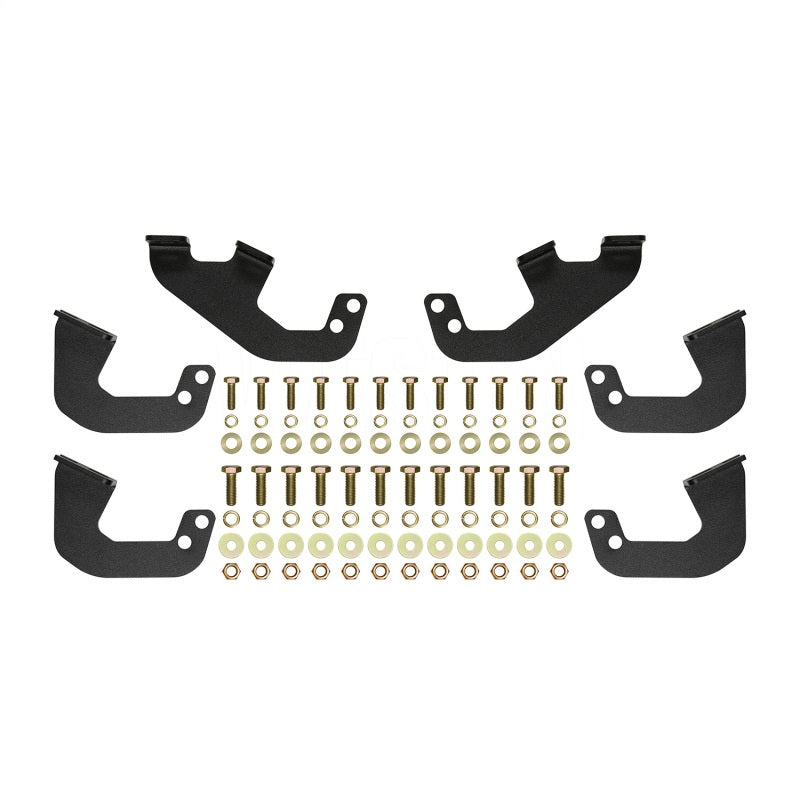 Westin 05-22 Toyota Tacoma Double Cab Outlaw Drop Nerf Step Bars - Textured Black