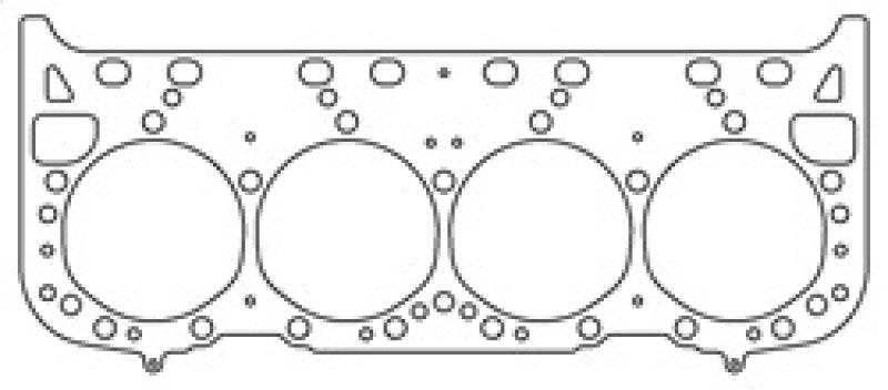 Cometic 92-96 GM LT1 Small Block 4.040 inch Bore .092 inch MLS-5 Head Gasket (w/Valve Pockets)