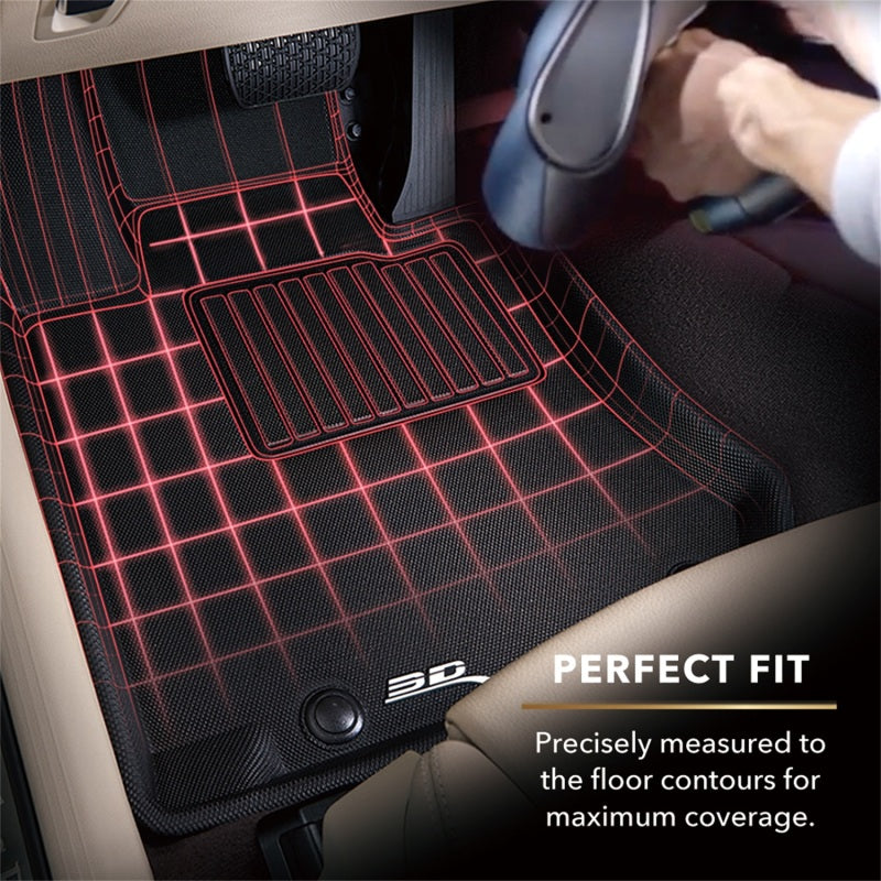 3D MAXpider 24-25 Lexus GX 7-Seat Kagu Cargo Liner - Black - R2