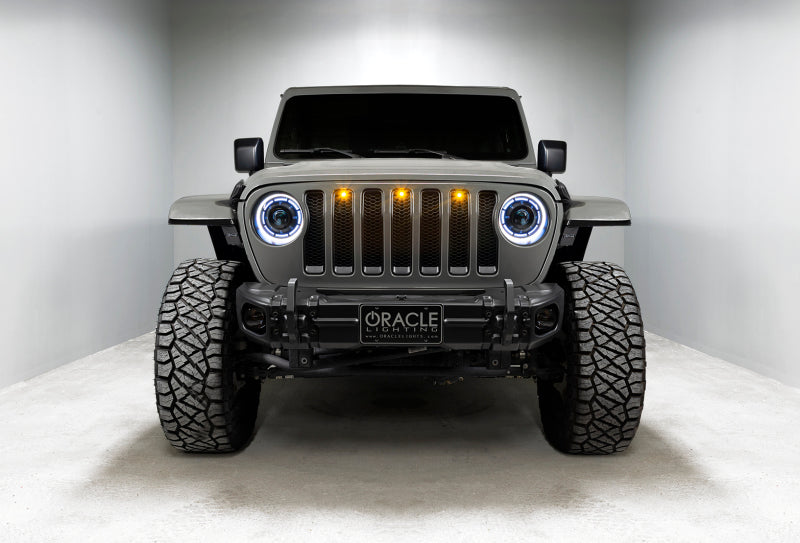 Oracle Oculus Bi-LED Projector Headlights for Jeep JL/Gladiator JT - w/ Simple Controller