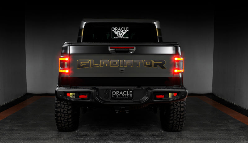 Oracle 2020+ Jeep Gladiator JT Flush Mount LED Tail Lights -  Tinted Lens