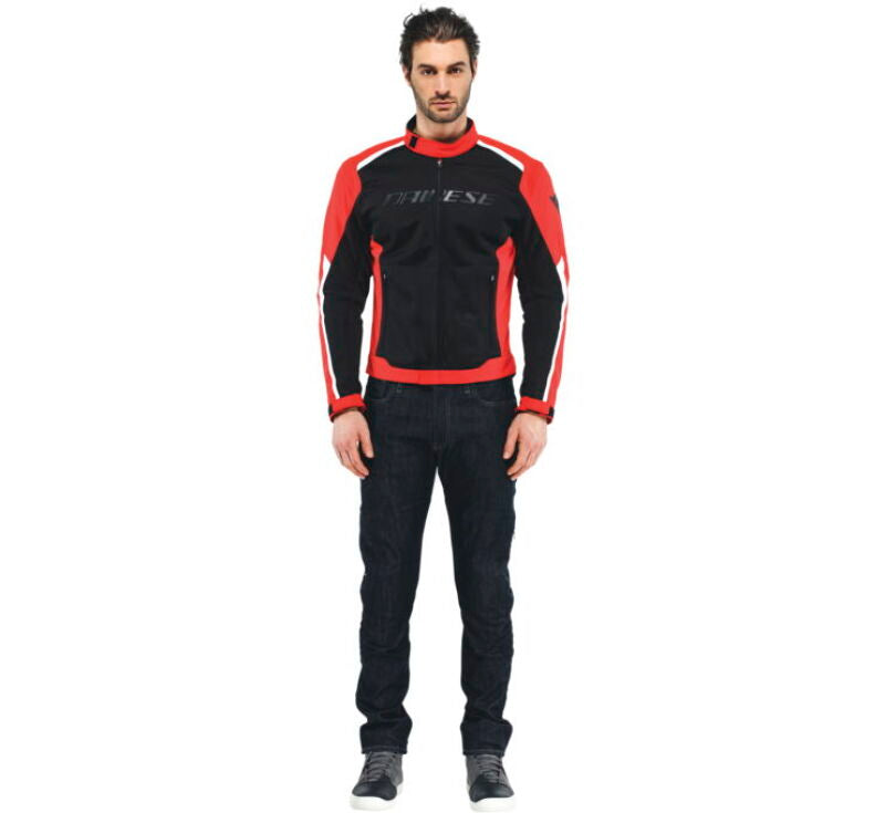 Dainese Hydraflux 2 Air D-Dry Jacket Black/Lava Red Size - 48