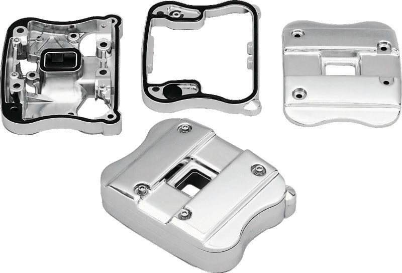 Bikers Choice 84-99 Evo Custom Models / 86-99 XL Chrome Rocker Box Kit