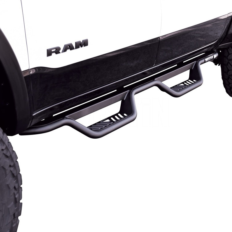 Westin 19-22 Ram 1500 Crew Cab (Excl. 19-22 Ram 1500 Classic) Outlaw Nerf Step Bars - Textured Black