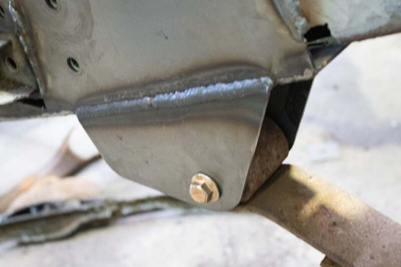 Rustbuster Leaf Spring Frame Section Left Side