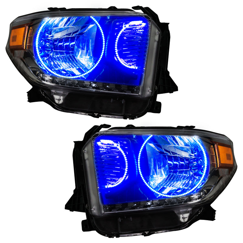 Oracle 14-17 Toyota Tundra SMD HL - Dual Halo Kit - ColorSHIFT w/ BC1 Controller