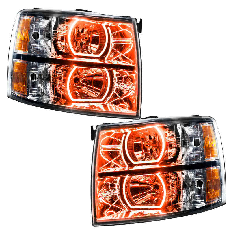 Oracle 07-13 Chevrolet Silverado SMD HL - Square - ColorSHIFT w/ BC1 Controller