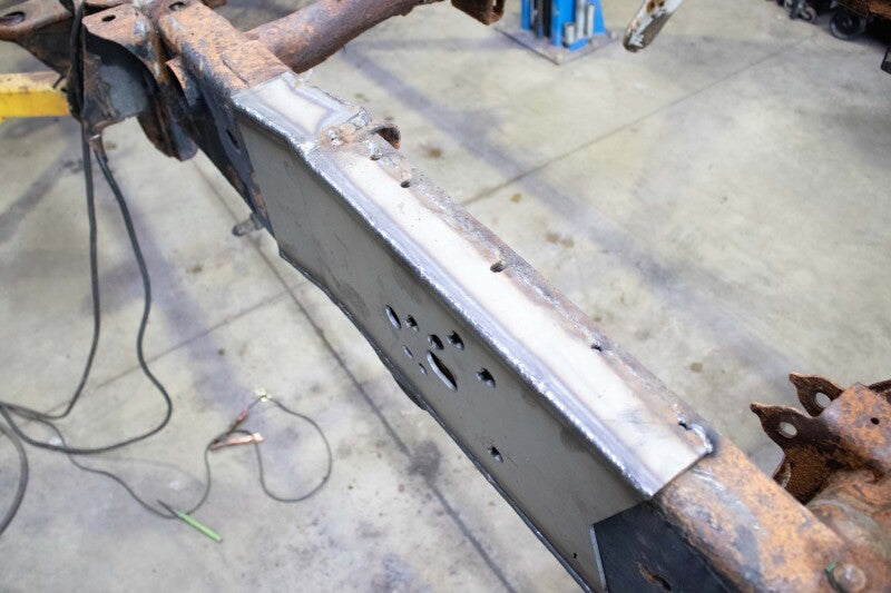 Rust Buster 2001-2010 Chevy Silverado / GMC Sierra 2500HD Short Bed Over Axle Frame Section - Left