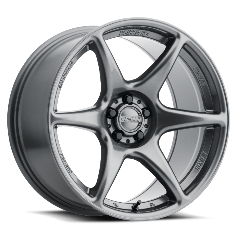 Kansei K11G Tandem 15x7in / 4x114.3 BP / 25mm Offset / 73.1mm  Bore - Gunmetal
