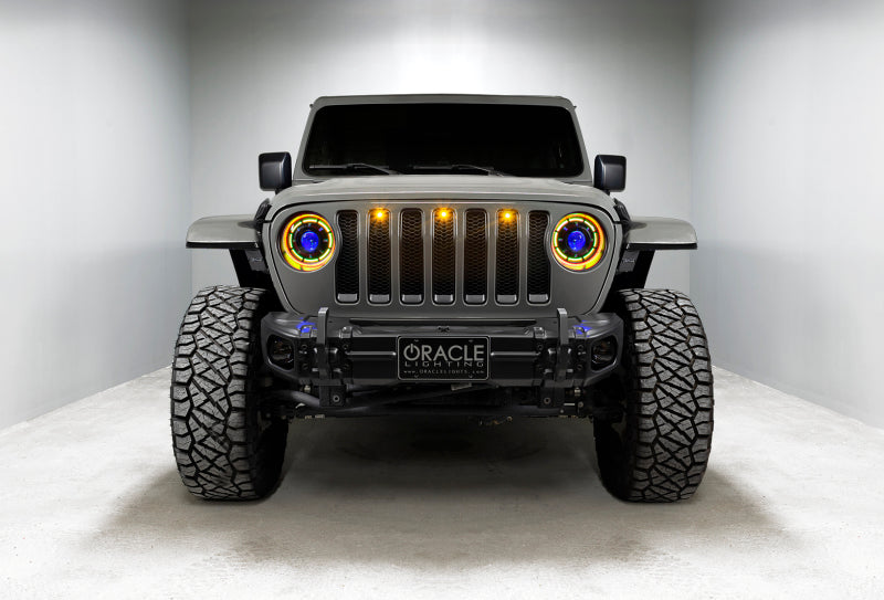 Oracle Oculus Bi-LED Projector Headlights for Jeep JL/Gladiator JT - w/ Simple Controller