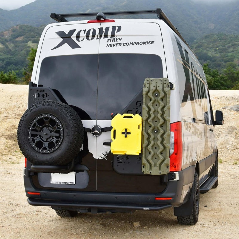 Westin 19-23 Mercedes-Benz Sprinter XTS Rear Bumper Passenger Side Carrier - Textured Black