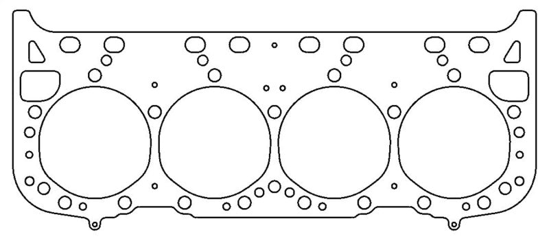 Cometic 92-96 GM LT1 Small Block 4.040 inch Bore .092 inch MLS-5 Head Gasket (w/Valve Pockets)