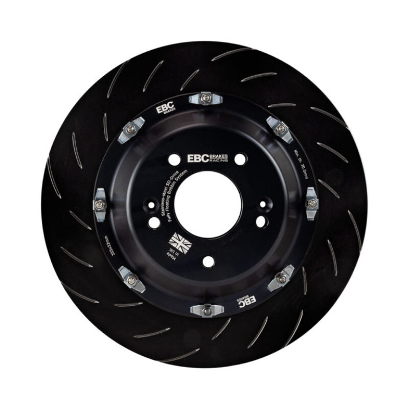 EBC Racing 05-10 Lamborghini Murcielago 6.2L/6.5L 2 Piece SG Racing Rear Rotors