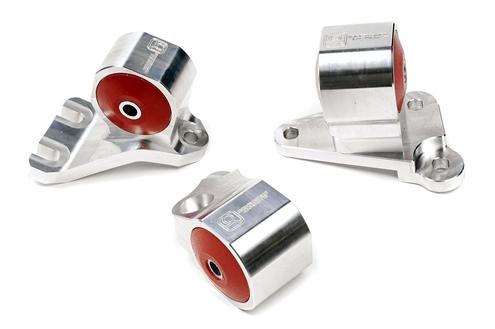 Innovative 96-00 Civic B/D Series Black Aluminum Mounts 85A Bushings (2 Bolt)
