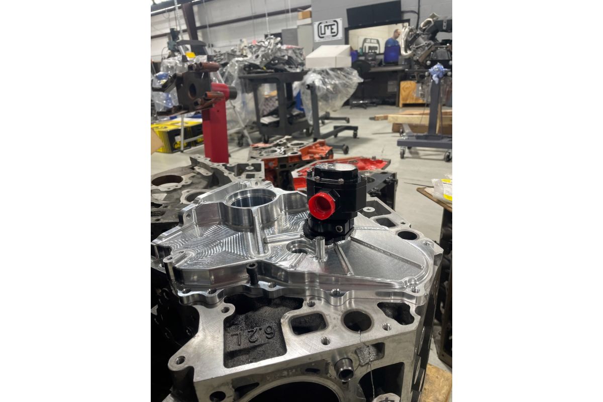 LME Billet LT1/ LT4 VVT Delete Cam Driven Fuel Pump Front Cover