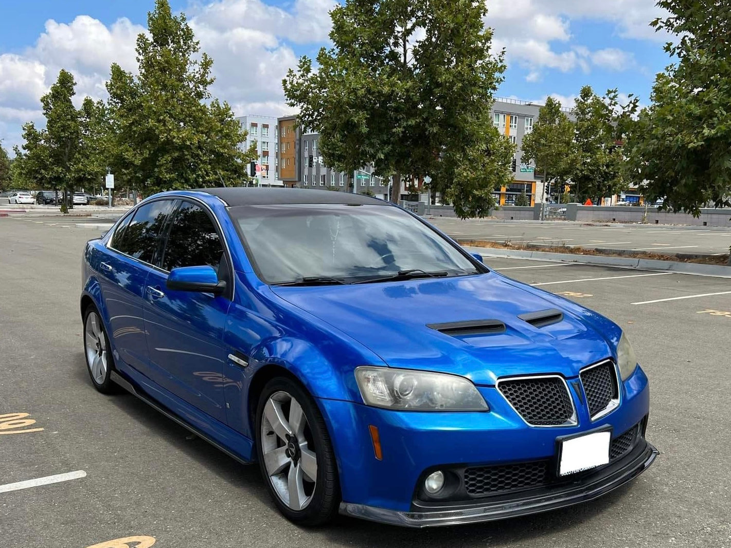 2008-2009 Pontiac G8 | SDP Performance CARBON FIBER Front Splitter / L