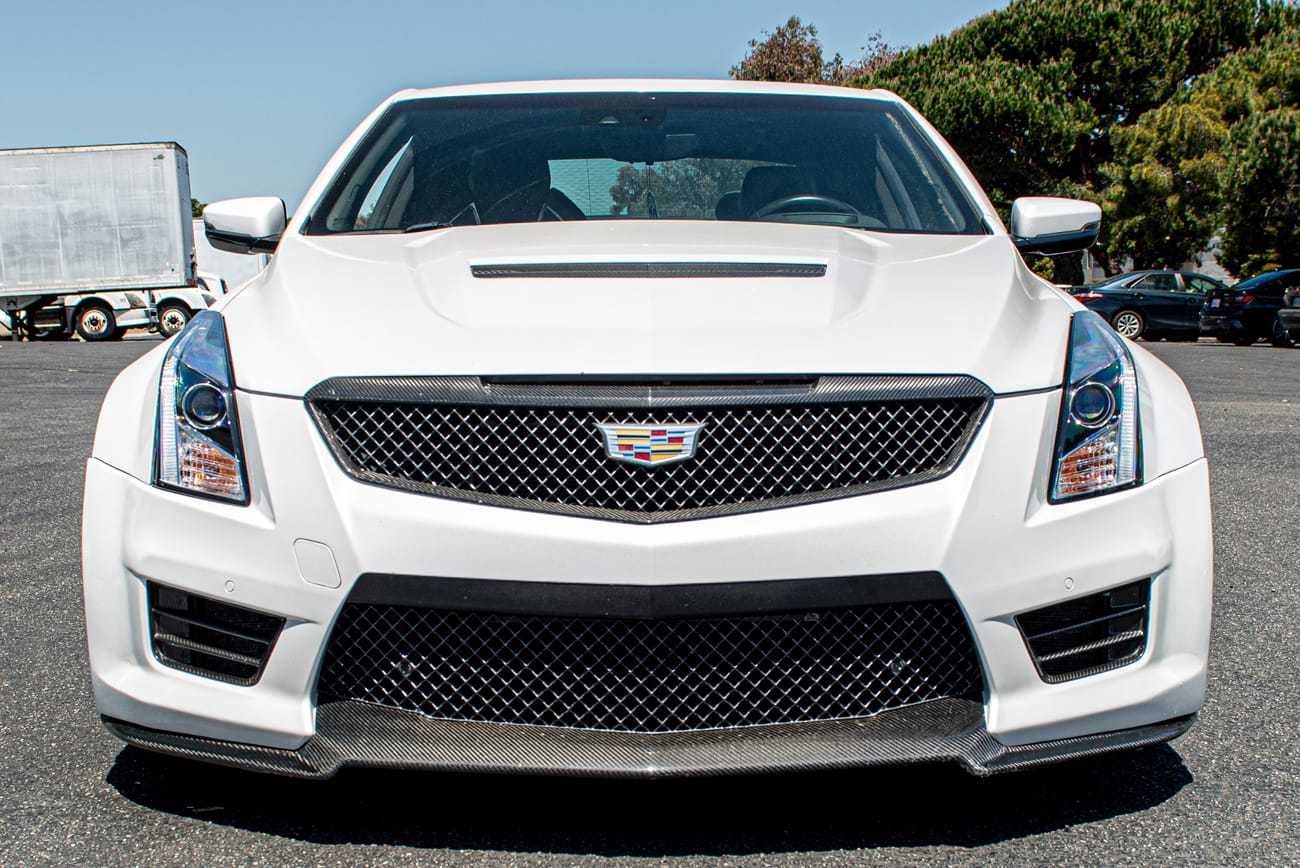 2016-2019 Cadillac ATS-V | CARBON FIBER Front Bumper Bezel Insert Vents
