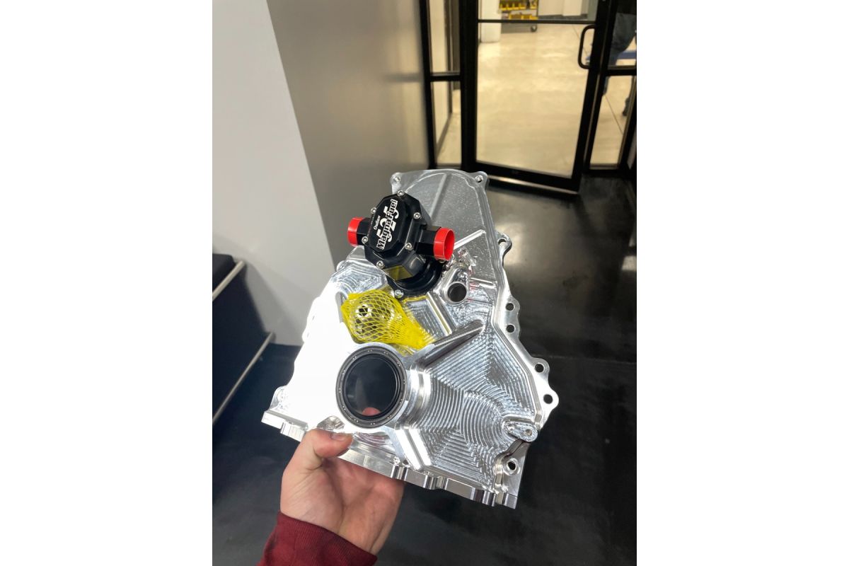 LME Billet LT1/ LT4 VVT Delete Cam Driven Fuel Pump Front Cover