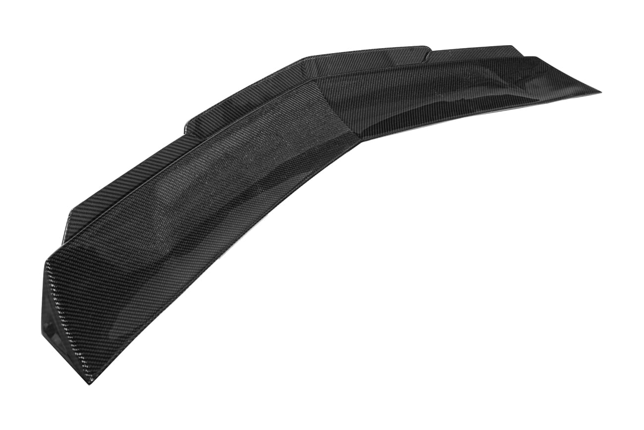 2009-2015 Cadillac CTS-V V2 | Sedan SDP Carbon Fiber Spoiler Wing WITH Carbon Fiber Wickerbill Spoiler